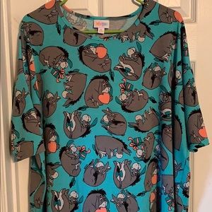 Lularoe Eeyore Irma size medium